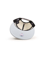 Load image into Gallery viewer, New Era 9FIFTY Dodgers World Series Snapback - Chrome/Sky Blue
