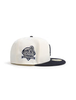 Load image into Gallery viewer, New Era 5950 World Series Champions Dodgers Hat - Chrome/Navy
