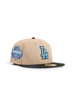 Load image into Gallery viewer, New Era 5950 Dodgers 40Th Anniversary - Camel/ Black
