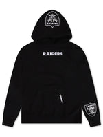 Load image into Gallery viewer, Pro Standard Las Vegas Raiders Wingspan Drop Shoulder Hoodie - Black
