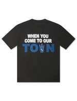 Load image into Gallery viewer, Stargazing Ice Cube Bow Down Tee - Grey
