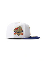 Load image into Gallery viewer, New Era 5950 LA Dodgers World Series Champions Hat - Chrome/Gold
