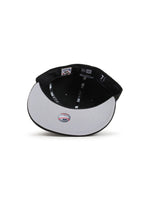 Load image into Gallery viewer, New Era 5950 Dodgers 40th Anniversary Hat - Black/Metallic Blue
