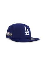 Load image into Gallery viewer, New Era 5950 Dodgers Post Season 2024 Fitted Hat - Royal Blue
