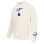 Load image into Gallery viewer, Pro Standard LA Dodgers Wingspan Drop Shoulder Crewneck - Eggshell
