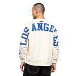 Load image into Gallery viewer, Pro Standard LA Dodgers Wingspan Drop Shoulder Crewneck - Eggshell
