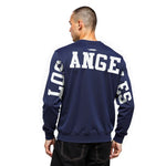 Load image into Gallery viewer, Pro Standard LA Dodgers Wingspan Drop Shoulder Crewneck - Midnight Navy
