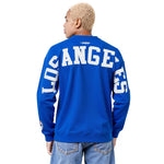 Load image into Gallery viewer, Pro Standard LA Dodgers Wingspan Drop Shoulder Crewneck - Royal Blue
