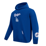 Load image into Gallery viewer, Pro Standard La Dodgers Wingspan Drop Shoulder Hoodie - Dark Blue
