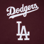 Load image into Gallery viewer, Pro Standard La Dodgers Wingspan Drop Shoulder Hoodie - Wine
