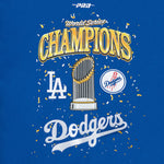 Load image into Gallery viewer, Pro Standard LA Dodgers World Series Fleece Hoodie - Royal Blue
