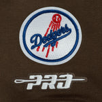 Load image into Gallery viewer, Pro Standard Womens LA Dodgers Cropped Wingspan Crewneck - Brown
