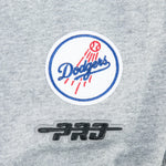 Load image into Gallery viewer, Pro Standard Womens LA Dodgers Cropped Wingspan Crewneck - Grey
