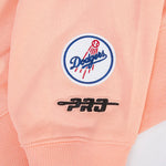 Load image into Gallery viewer, Pro Standard Womens LA Dodgers Cropped Wingspan Crewneck - Guava
