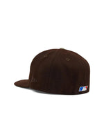 Load image into Gallery viewer, New Era 5950 LA Dodgers Jackie Robinson 75 Years Hat - Brown
