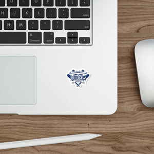 Dodgers Nation Logo | Official Die-Cut Stickers
